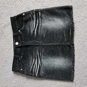 Corduroy mini vintage style women's skirt